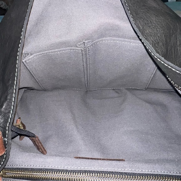 Carbon2Cobalt All-In Leather Bag - Picture 5 of 10